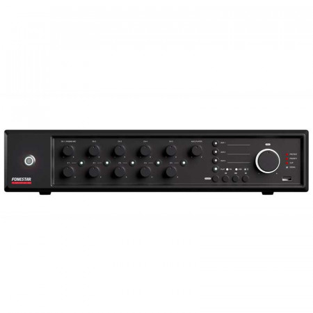 Amplificador megafonía multizona FONESTAR MAX-480Z