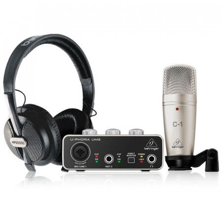 BEHRINGER U-PHORIA STUDIO Set de grabación