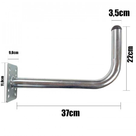 SOPORTE DE PARED ANTENA PARABÓLICA