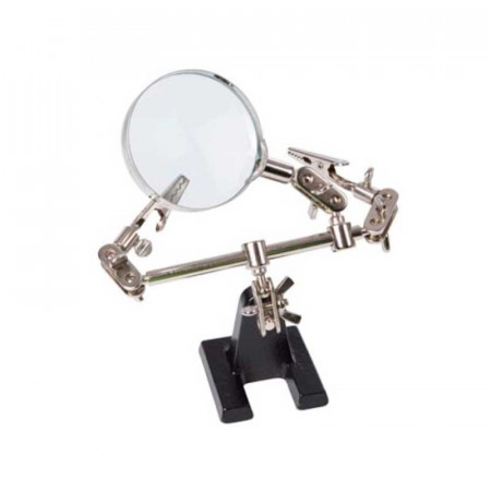 Soporte con lupa VELLEMAN VTHHN