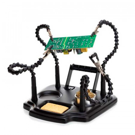 Soporte para soldar 4 brazos VELLEMAN VTHH7