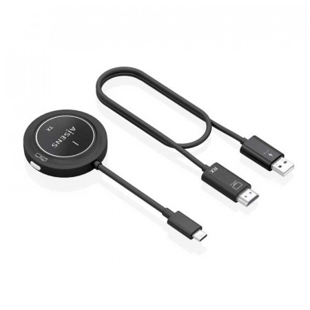USB-C a HDMI Inalámbrico AISENS ASWL-H2KC30M003-BK