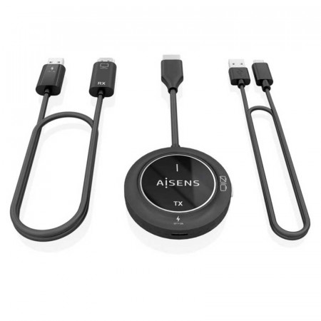 HDMI Inalámbrico AISENS ASWL-H2K30M002-BK