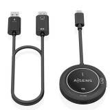 USB-C a HDMI Inalámbrico AISENS ASWL-H2KC30M004-BK