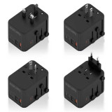 Adaptador Universal de viaje AISENS ASPS-2A3C09-BK