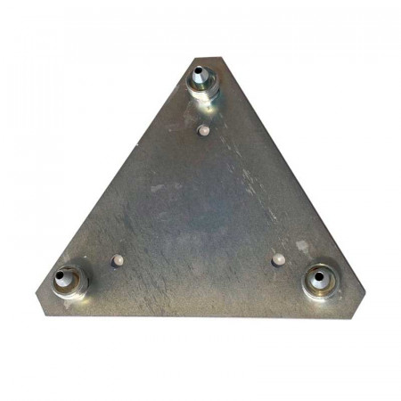 Base plana atornillable para torreta 250