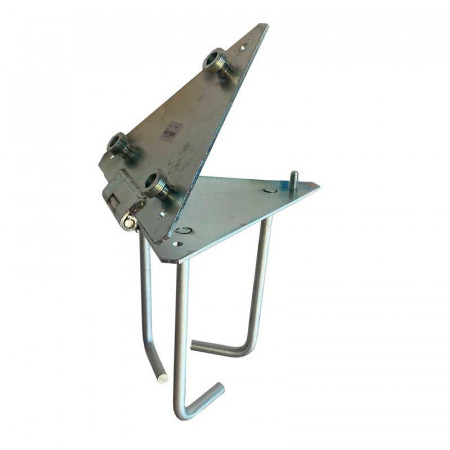 Base abatible ganchos para torreta 180mm roscada