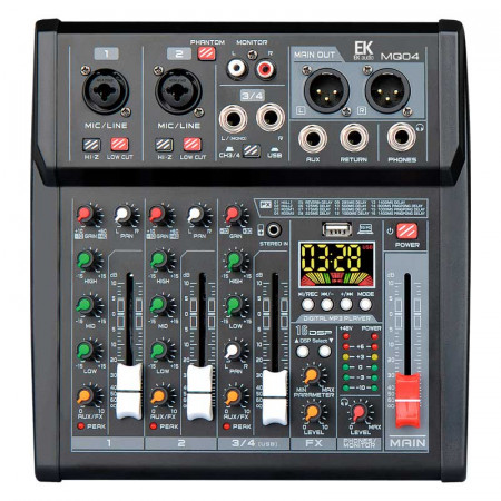 Mesa de mezclas EK AUDIO MQ04
