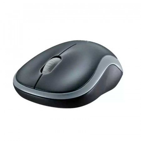 Ratón LOGITECH M185 gris/azul/rojo