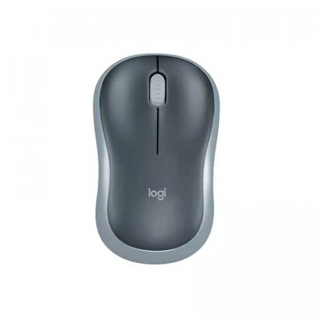 Ratón LOGITECH M185 gris/azul/rojo