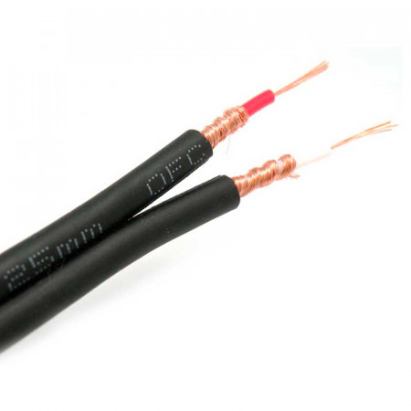 CABLE PARALELO APANTALLADO cobre 2 x 0,25mm.