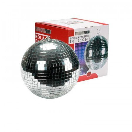 Bola de espejo 20 cm. HQ POWER VDL20MB2