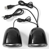 Altavoces para Ordenadores 2.0 NEDIS CSPR10020BK