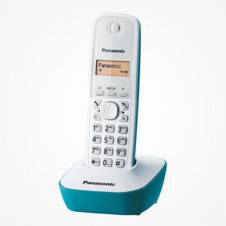 Teléfono inalámbrico PANASONIC KX-TG1611 BLAN/AZUL