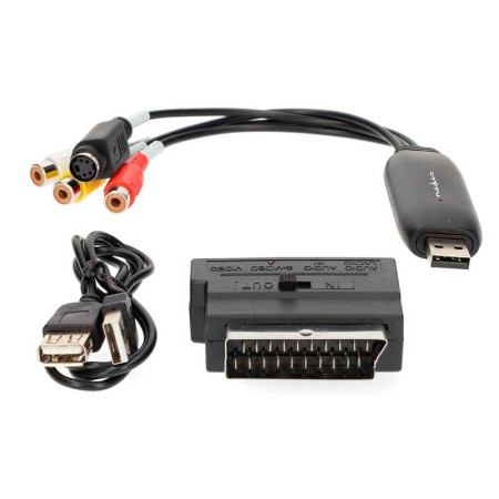 Capturadora Audio, Video de NEDIS VGRRU101BK
