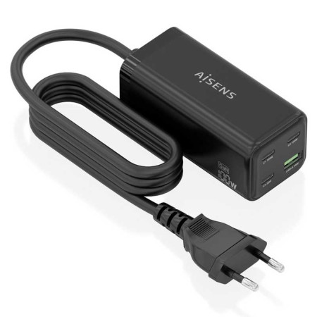 Cargador Sobremesa USB 100W AISENS ASCH-100W4P054