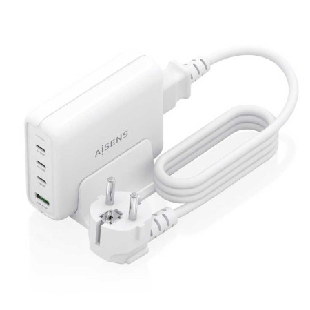 Cargador Sobremesa USB 140W AISENS ASCH-140W4P055
