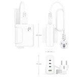 Cargador Sobremesa USB 140W AISENS ASCH-140W4P055
