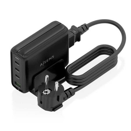 Cargador Sobremesa USB 140W AISENS ASCH-140W4P056