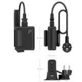 Cargador Sobremesa USB 140W AISENS ASCH-140W4P056