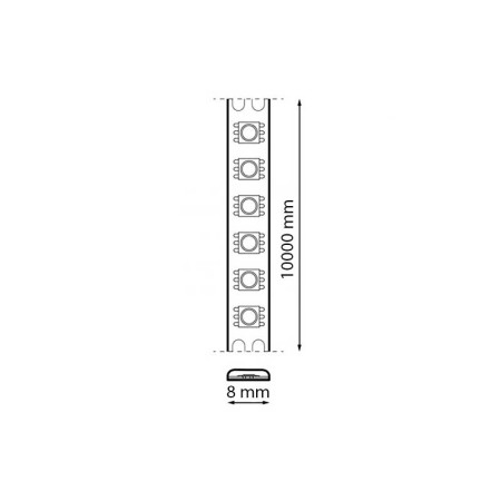 Tira Led Cobled Nake 24V Blanco Frio - LM2761