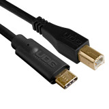 Cable USB-C a USB-B UDG U96001BL NEGRO