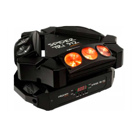 Efecto de iluminación ALGAM SPIDER TRI 912