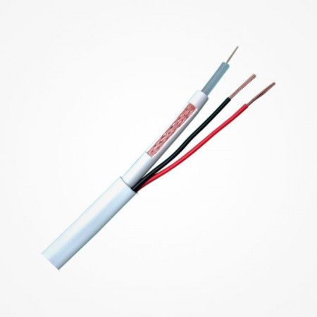 Cable combinadao RG59 y alimentación