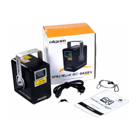 Laser de animación ALGAM SPECTRUM 80 GREEN