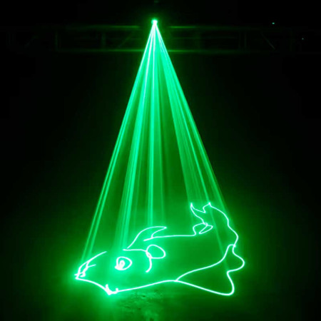 Laser de animación ALGAM SPECTRUM 80 GREEN