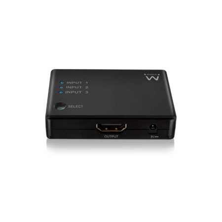 Conmutador HDMI 3 entradas, 1 salida
