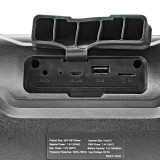 Altavoz bluetooth NEDIS Party Boombox SPBB310BK