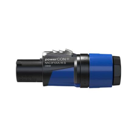PowerCon Aéreo 3 Polos NEUTRIK NAC3FXXA-W-S