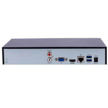 Grabador NVR IP 4CH Uniview UV-NVR301-04B-IQ