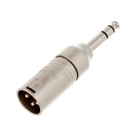 XLR macho 3 PIN - Jack macho 6,3mm. NEUTRIK NA3MP