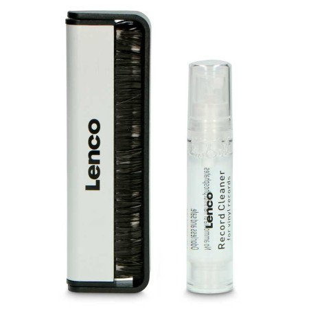 Líquido limpiador, cepillo y bayeta LENCO TTA-3IN1