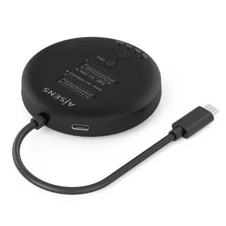Estación de Docking de Doble Bahía NVMe a USB 3.2