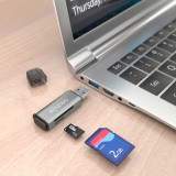 Lector de tarjetas MicroSD/SD/MMC a USB-A