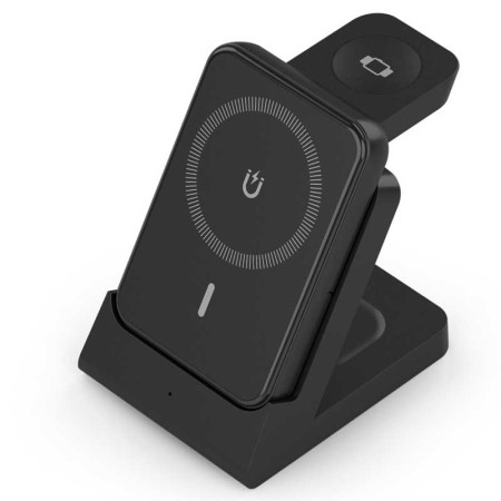 Cargador Inalámbrico AISENS ASCH-15W4WC064-BK