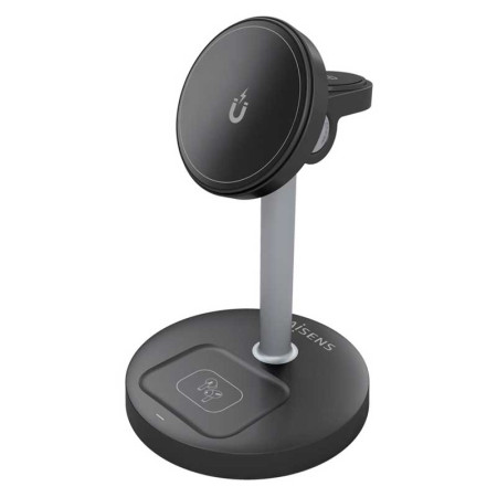 Cargador Inalámbrico AISENS ASCH-15W3WC066-BK
