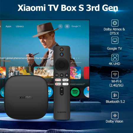 Xiaomi Mi TV Box S 3nd Gen 4K UHD