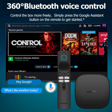 Xiaomi Mi TV Box S 3nd Gen 4K UHD
