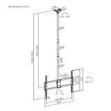 Soporte TV techo 50" A 100" AISENS CT100TSLE-393