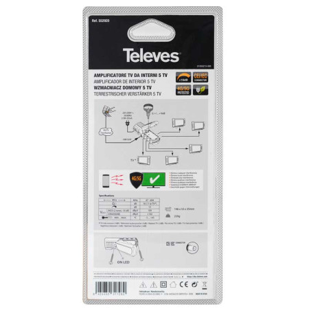 Amplificador TV TELEVES 552920