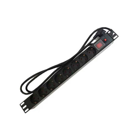 Regleta de aluminio PDU 8 tomas