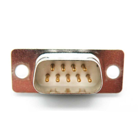 Conector chasis SUB-D 9 macho