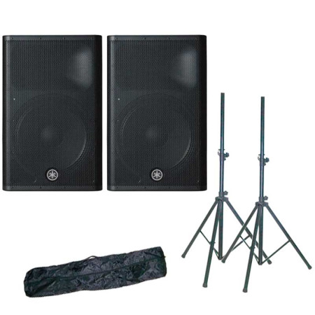 2xDXR 15 MKII + Pack Soporte