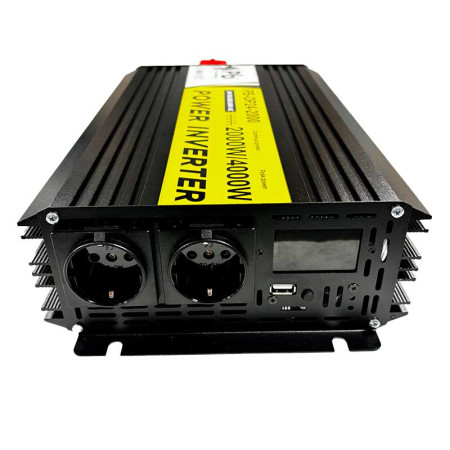 Inversor corriente Onda Pura 24/220V. 2000/4000W