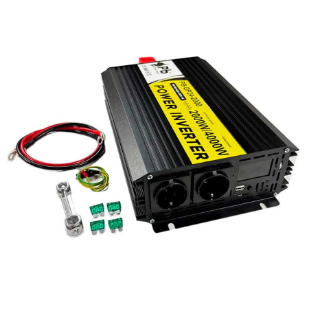 Inversor corriente Onda Pura 24/220V. 2000/4000W