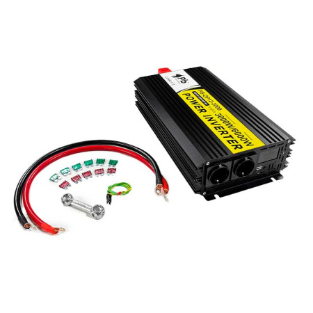 Inversor corriente Onda Pura 12/220V. 3000/6000W